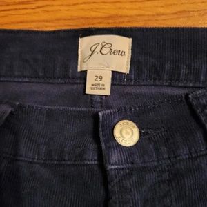 J. Crew Vintage Straight Corduroy Pants